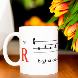 Easter Gregorian Chant Trad Catholic Latin Mass Coffee Mug