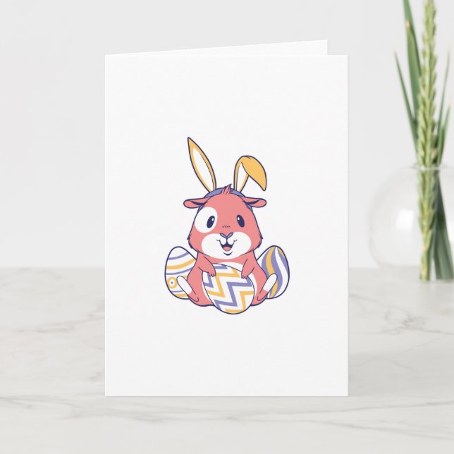 Easter Guinea Pig Card (Front)