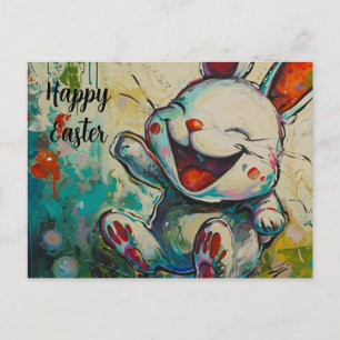 Easter Happy Bunny Postcard #6