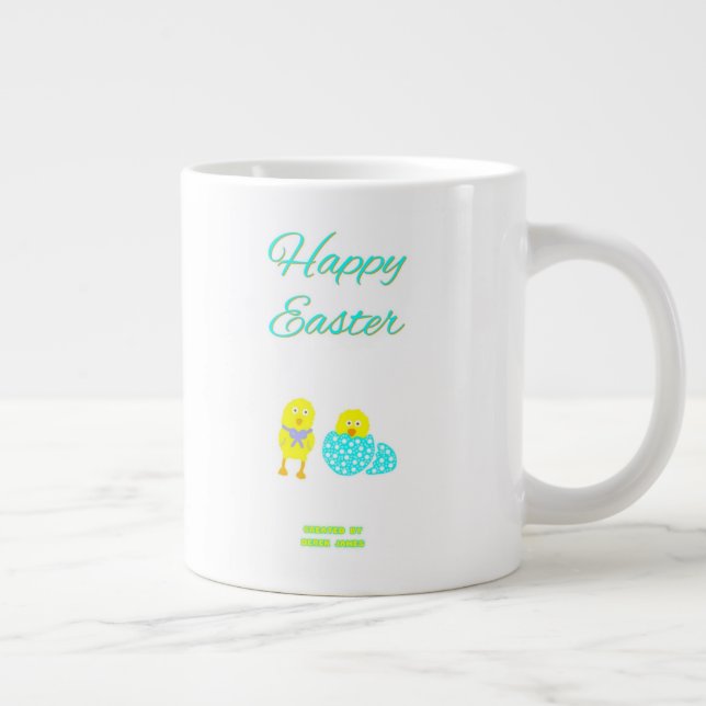 Easter Hatchlings Jumbo Coffee Mug (Right)