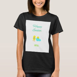 Easter Hatchlings Women's Black Basic T Shirt