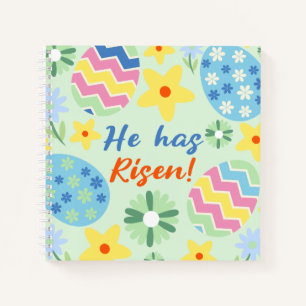 Easter He Has Risen Notebook