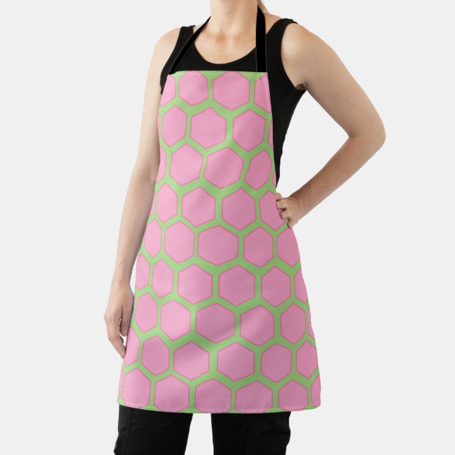 Easter Hexagons  Apron (Insitu)