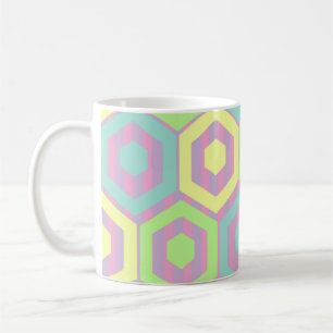 Easter Hexagons  Coffee Mug