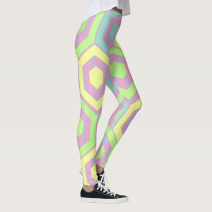 Easter Hexagons  Leggings