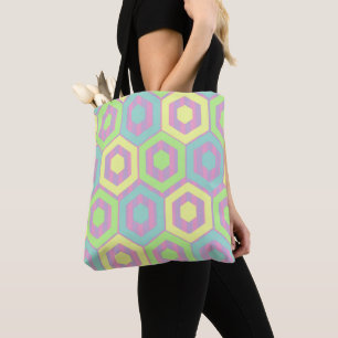 Easter Hexagons  Tote Bag