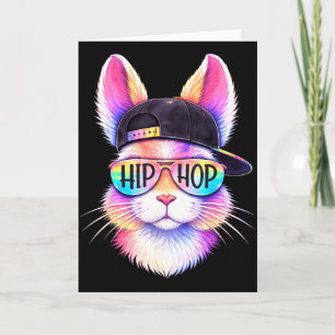 Easter Hip Hop Bunny Face Sungles Cool Men Boys Ki Card