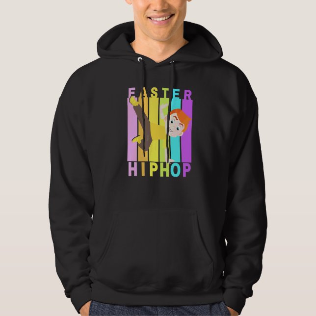 Easter Hip Hop Dance Love Dab Holiday Funny Kids B Hoodie (Front)