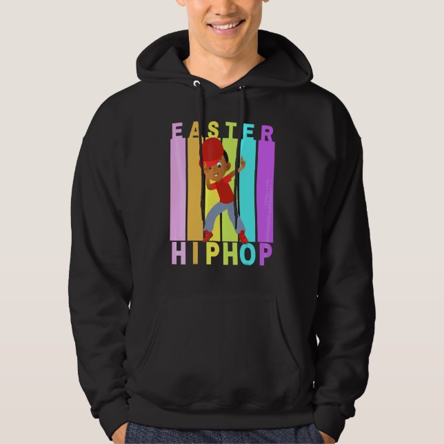 Easter Hip Hop Dance Love Dab Holiday Funny Kids B Hoodie (Front)