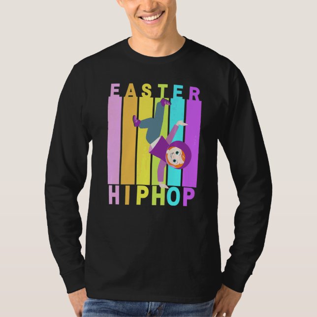 Easter Hip Hop Dance Love Dab Holiday Funny Kids B T-Shirt (Front)