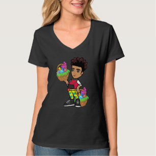 Easter Hip Hop Dance Love Dab Holiday Funny Kids B T-Shirt