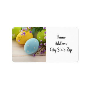 **EASTER HOLIDAY** FESTIVE ADDRESS LABELS