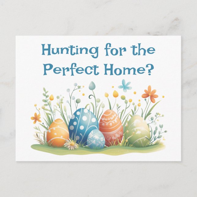 Easter Home Hunt Postcard (Front)