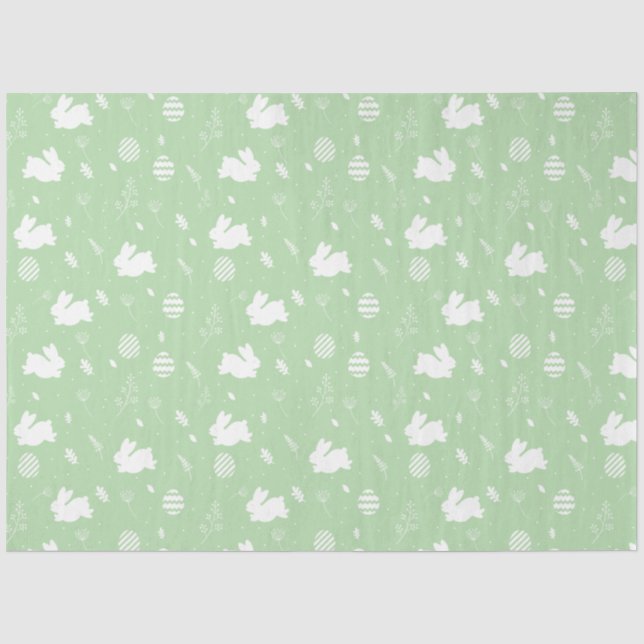 Easter Hop – Bunny Silhouettes Tissue Paper (Front)
