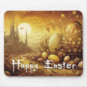 Easter hope in an apocalyptic world mouse pad