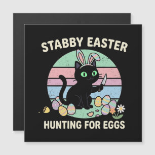 Easter Hunting For Eggs Funny Cat