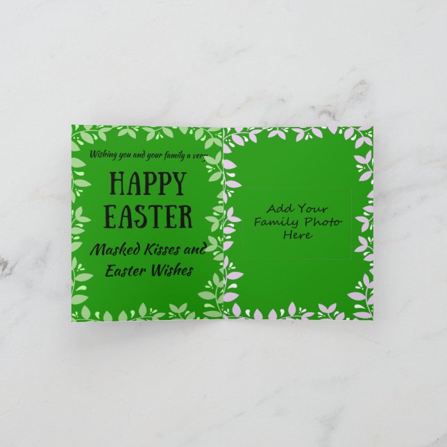 Easter in lockdown holiday card (Inside)