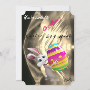 Easter Invitation - Easter Egg Hunt - Personalise