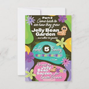 Easter Invitation Jelly Bean Garden Party Part 2