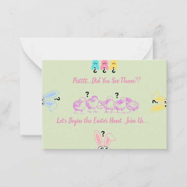 Easter Invites 2025 (Front)