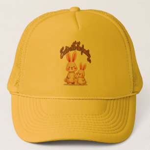 Easter Is Better with Family – Cute Bunnies - boné Trucker Hat