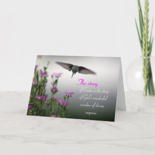 Easter is the story holiday card