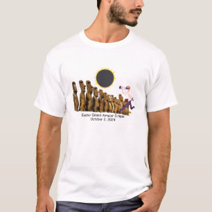 Easter Island Annular Eclipse T Shirt