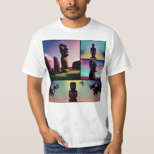 Easter Island Dudes T-Shirt