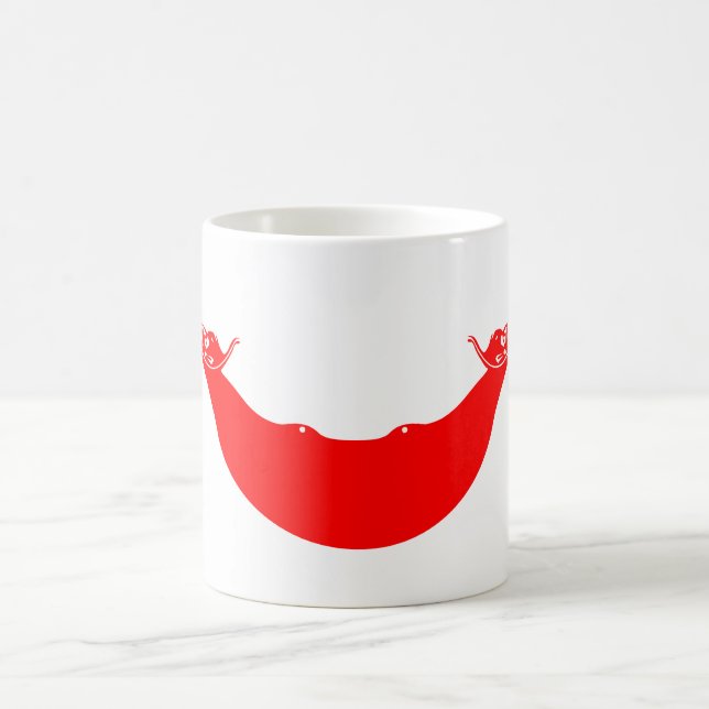Easter Island Flag Coffee Mug (Center)