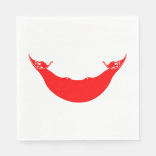 Easter Island Flag Napkin
