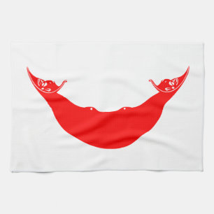 Easter Island Flag Tea Towel
