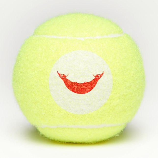 Easter Island Flag Tennis Balls (Front)