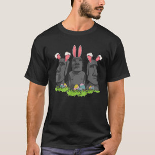 Easter Island Moai Figures Cute Travelers Funny Gi T-Shirt