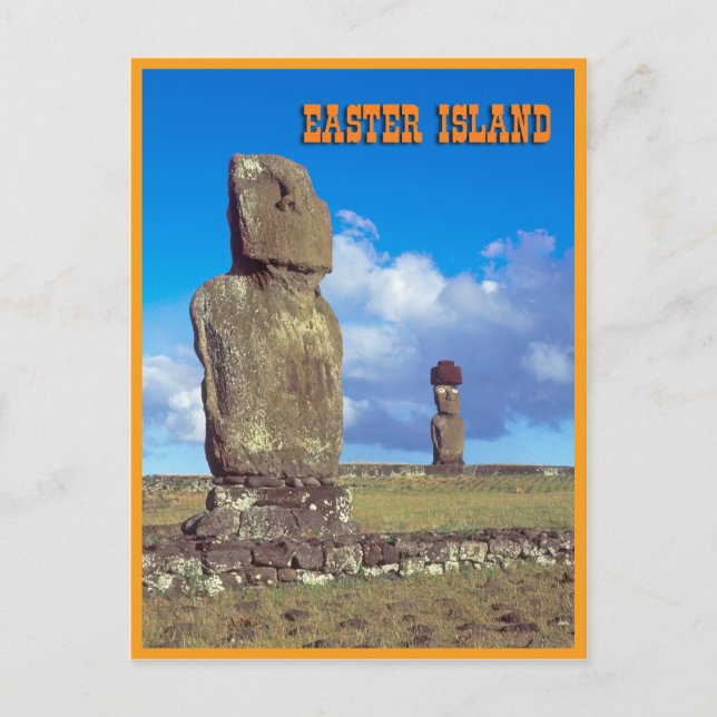 Easter Island Postcard (Front)