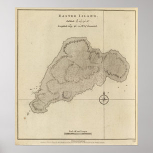 Easter Island Poster