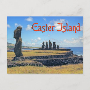 Easter island ( Rapa Nui) Postcard