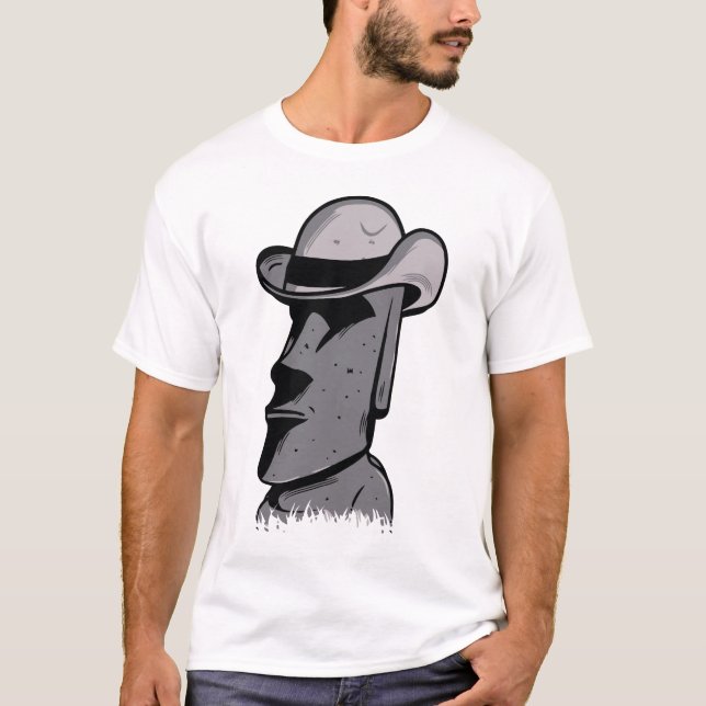 Easter Island style T-Shirt (Front)