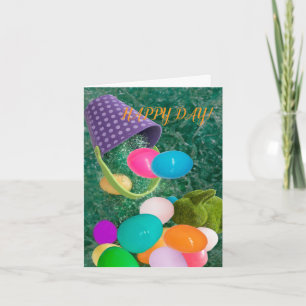 EASTER ITS EASTER HAVE A HAPPY DAY! CARD