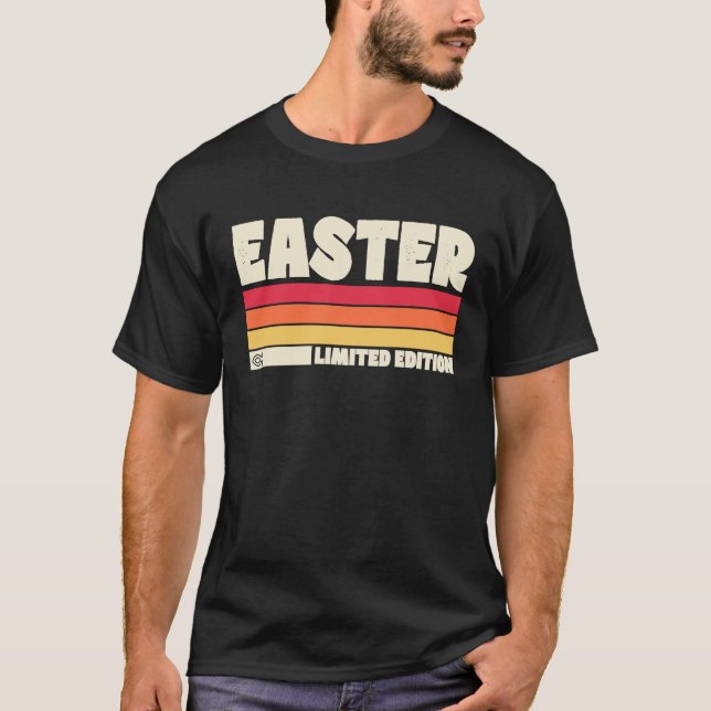 Easter Jesus Christian Fish  Retro Vintage T-Shirt (Front)