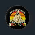 Easter Jesus Guess Whos Back Religious Christian 6 Cm Round Badge<br><div class="desc">Easter Jesus Guess Whos Back Religious Christian</div>