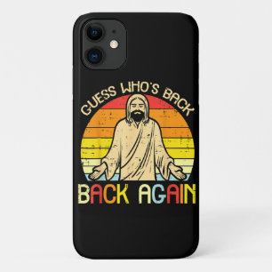 Easter Jesus Guess Whos Back Religious Christian Case-Mate iPhone Case