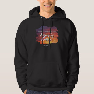 Easter JESUS IS RISEN Christian Hoodie