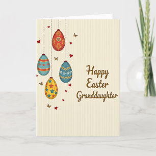 Easter Joy Granddaughter Card
