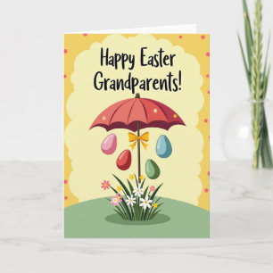 Easter Joy Grandparents Card