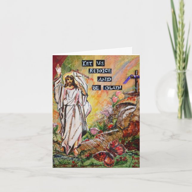 Easter Joy Greeting Card (Front)