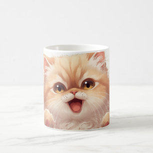 “Easter Joy Persian Kitty" Adorable Persian Cat Coffee Mug