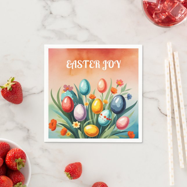 Easter Joy, Spring Napkin (Insitu)