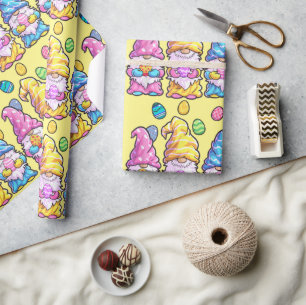 Easter Jugglers Wrapping Paper