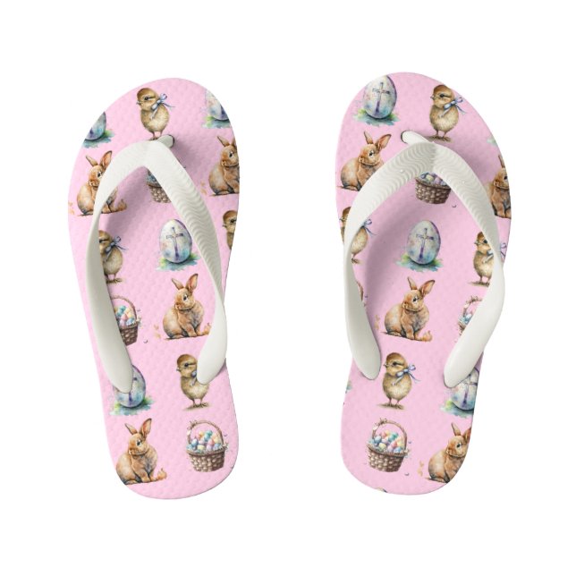 Easter Kid's Jandals (Footbed)