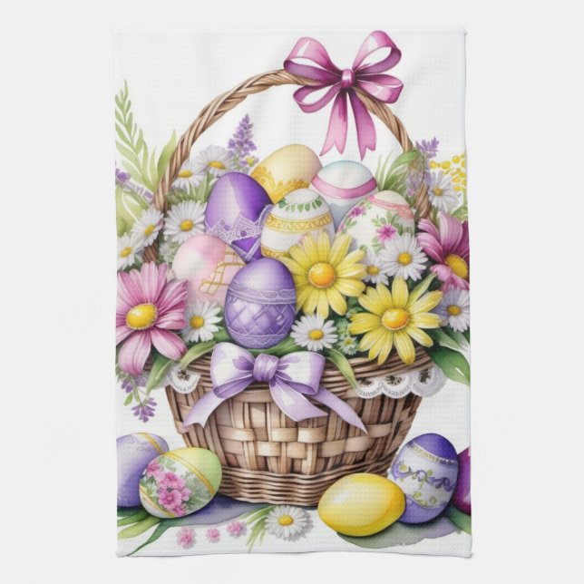 Easter Kitchen Towel  (Vertical)